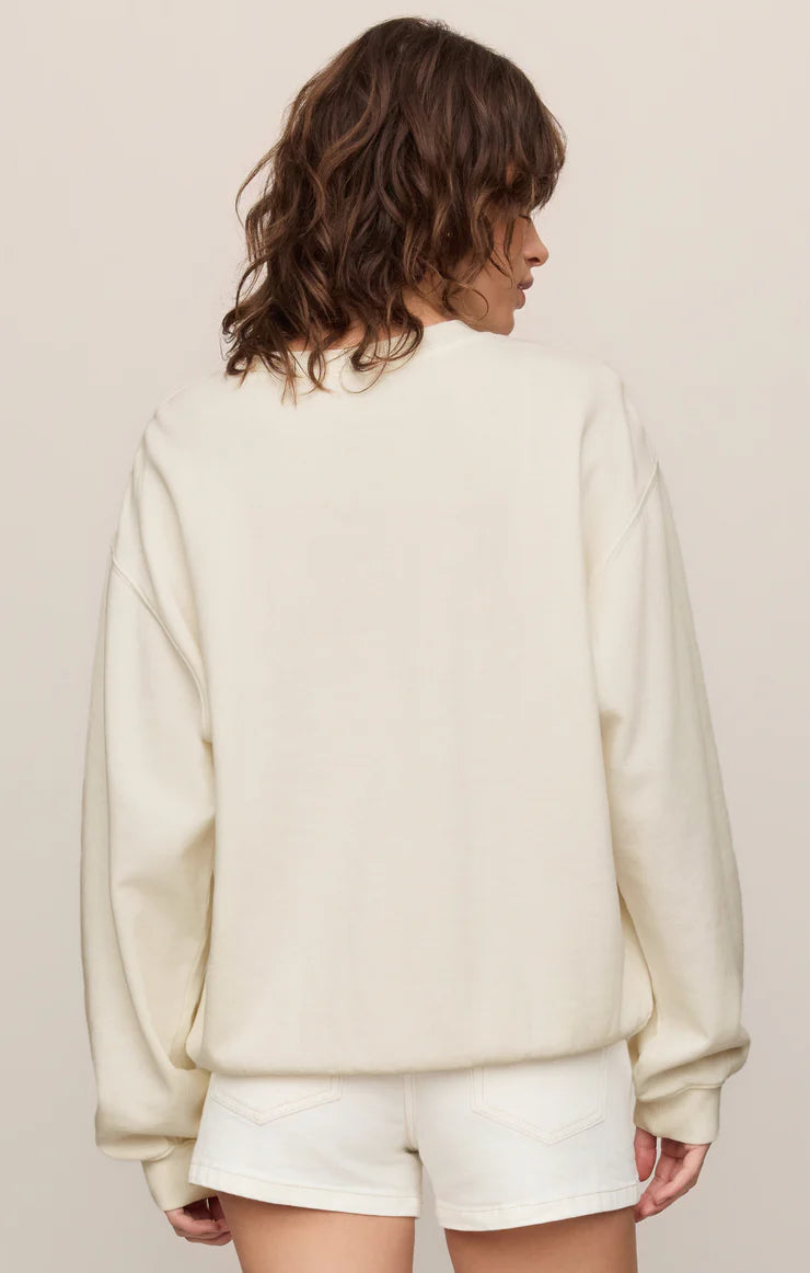 Z supply- Crew Boyfriend Sweatshirt