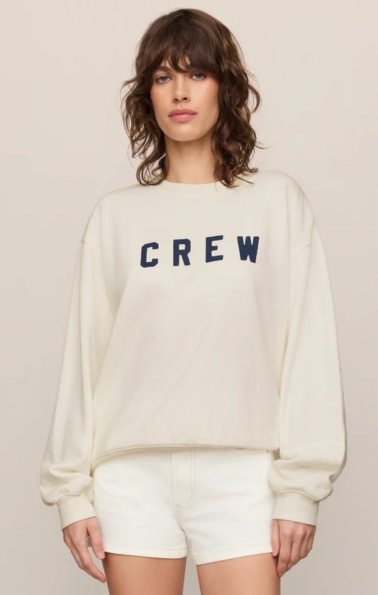 Z supply- Crew Boyfriend Sweatshirt