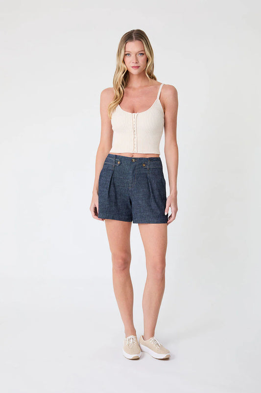 Level 99 Sloan Tab Short Indigo