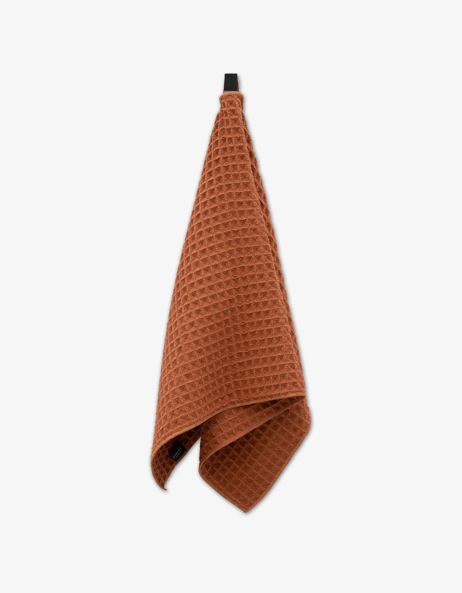 Geometry Waffle Bath Towel