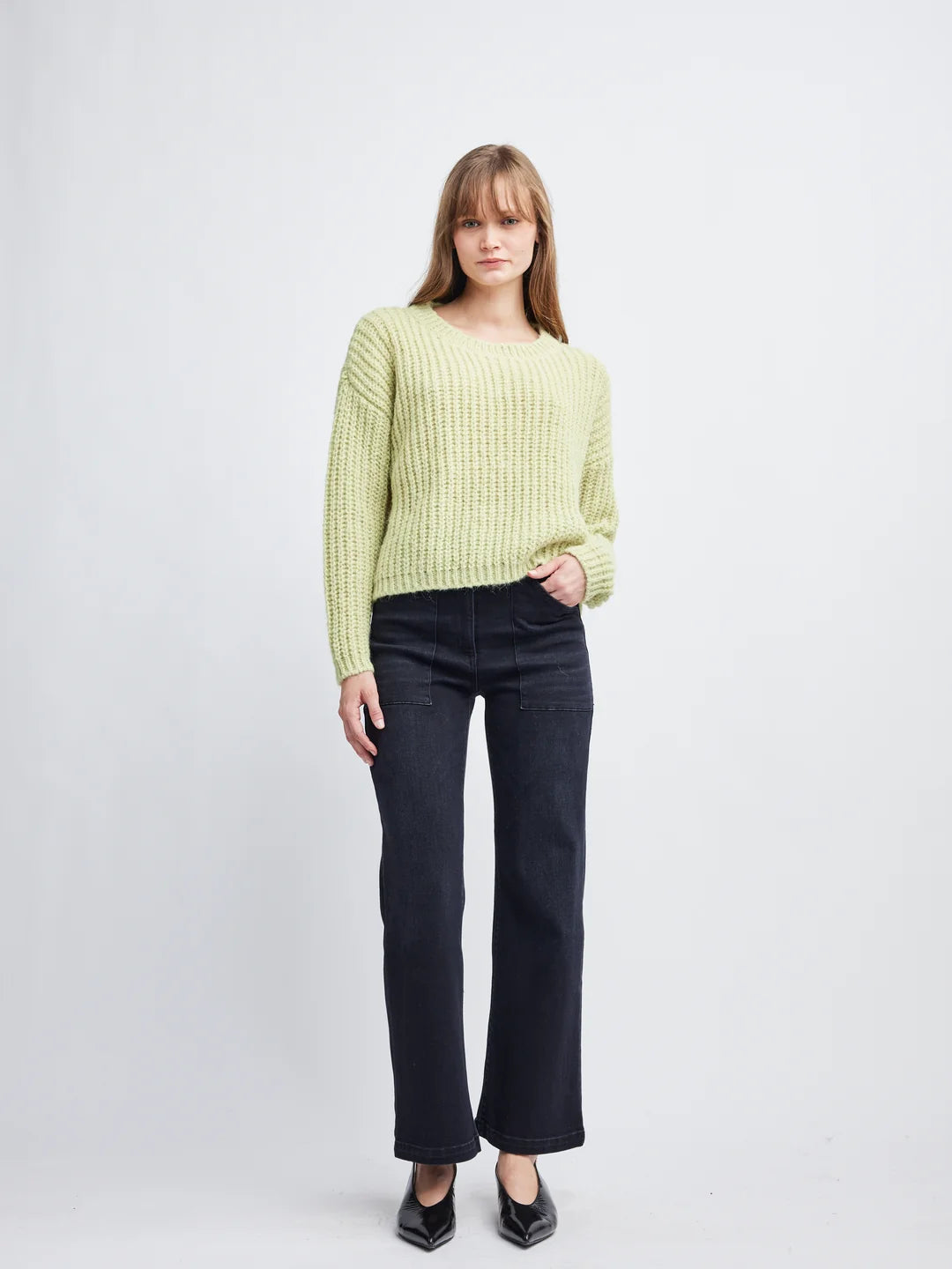 Self Contrast Darla Sweater