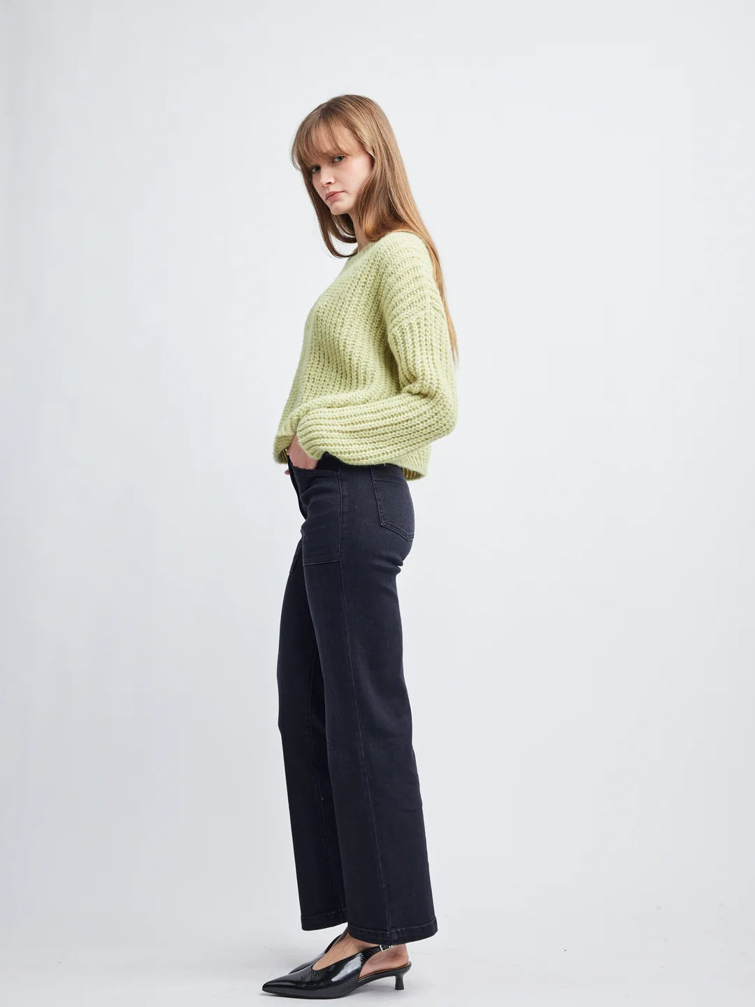 Self Contrast Darla Sweater