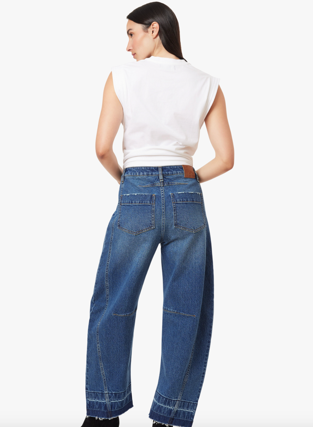 Habitual Harper Cropped Barrel Jeans