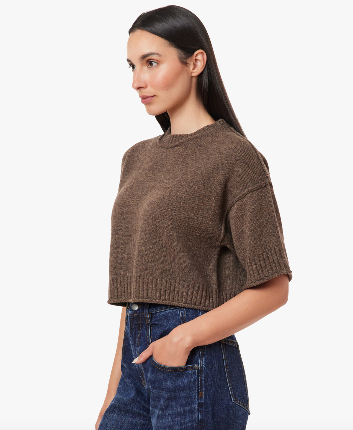 Habitual Crewneck Short Sleeve Sweater