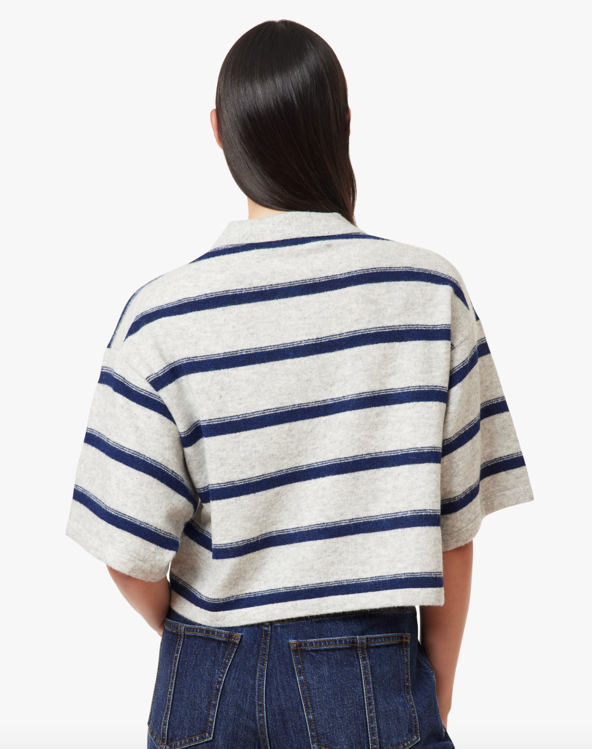 Habitual Striped Rugby Polo Sweater