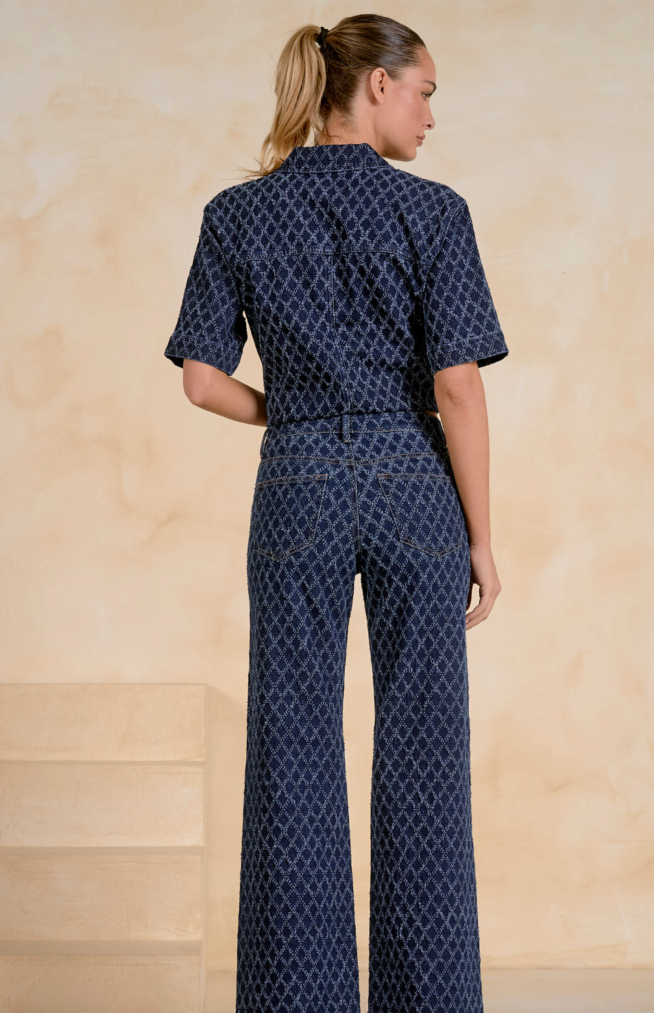 Elan Wide Leg Jeans /Denim Diamond