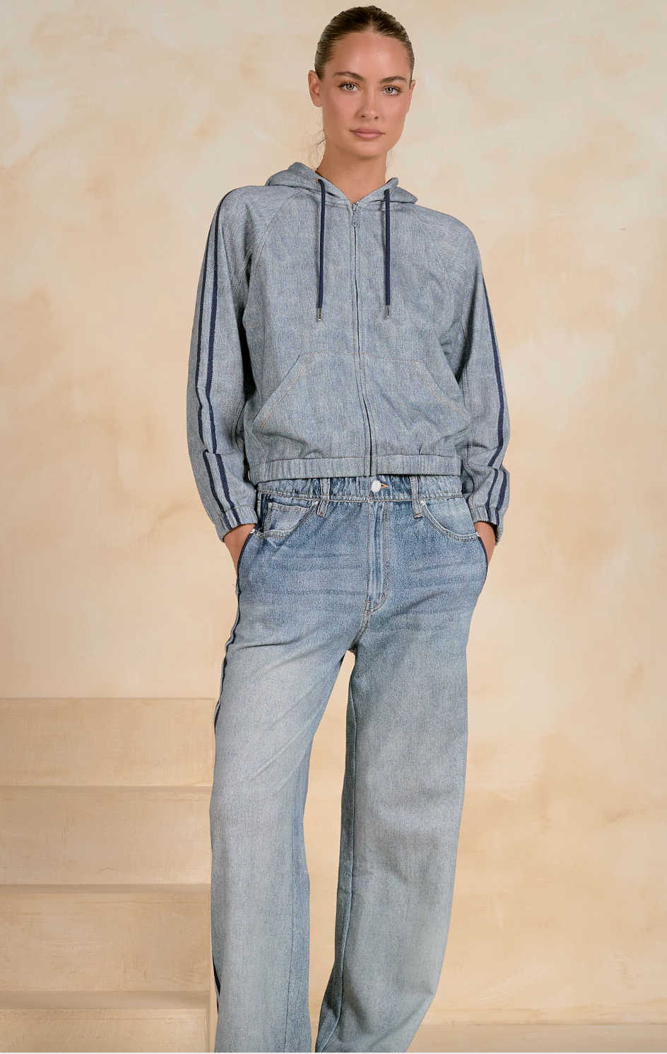 Elan Bomber Jacket Hoodie