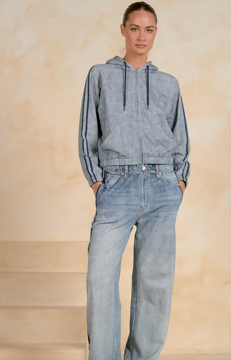 Elan Bomber Jacket Hoodie
