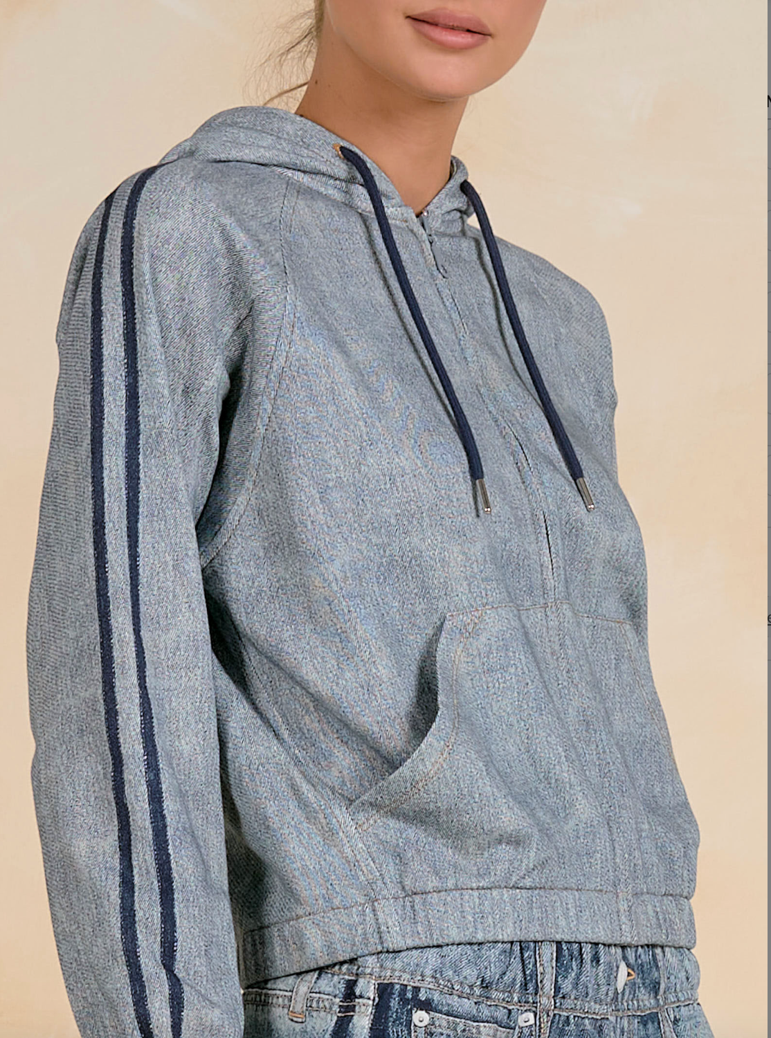 Elan Bomber Jacket Hoodie