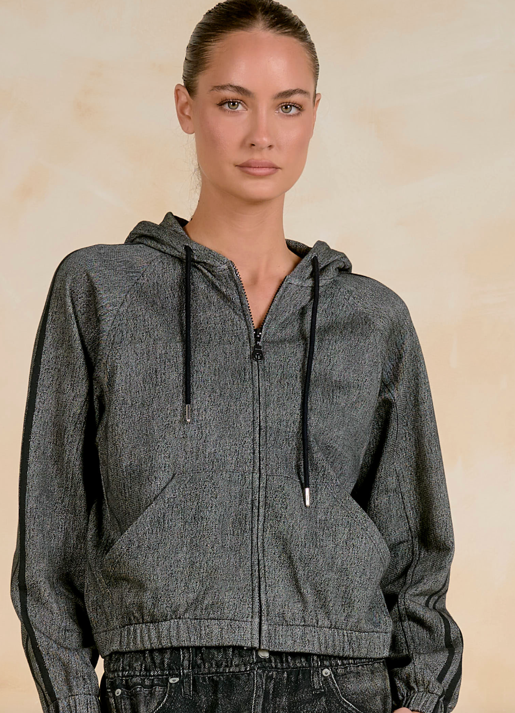 Elan Bomber Jacket Hoodie