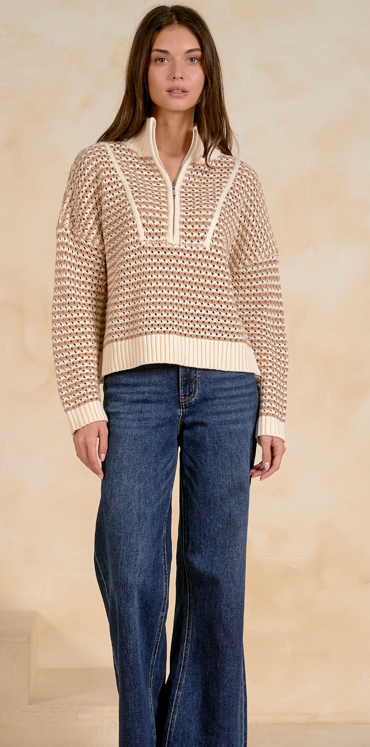 Elan 1/4 Zip Sweater