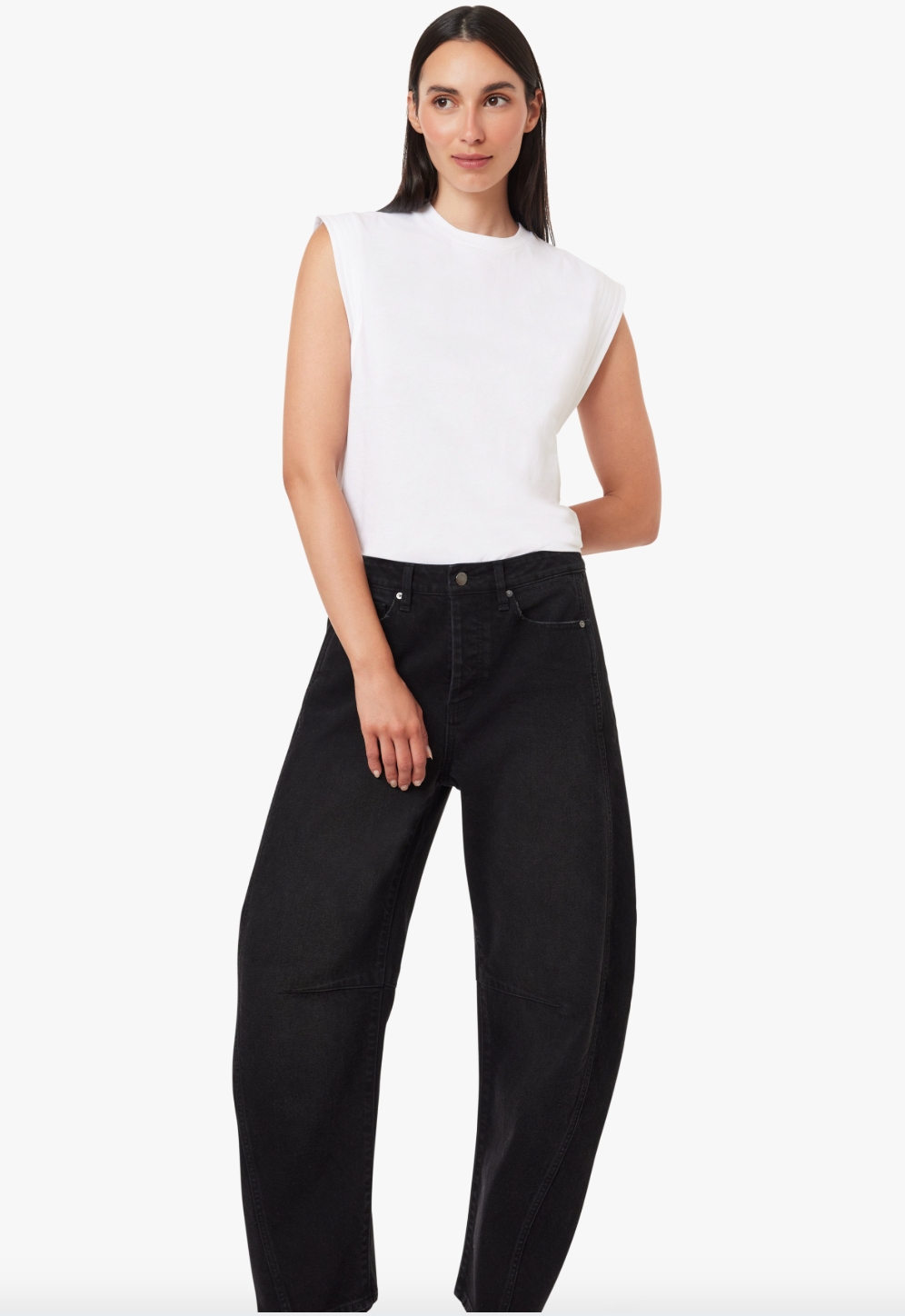 Habitual Harper Cropped Barrel Jeans