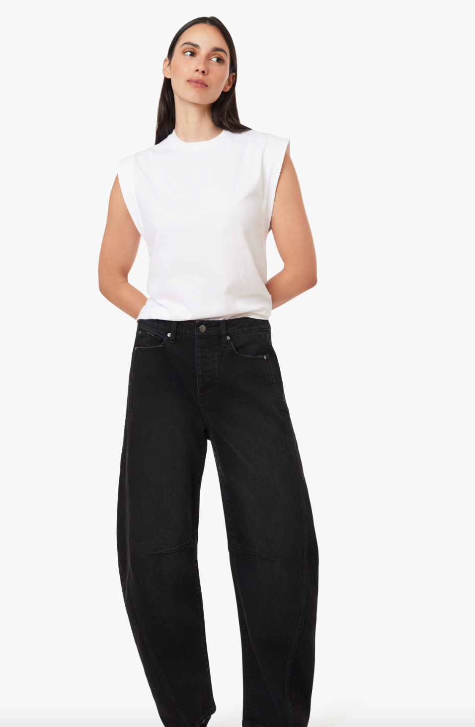 Habitual Harper Cropped Barrel Jeans