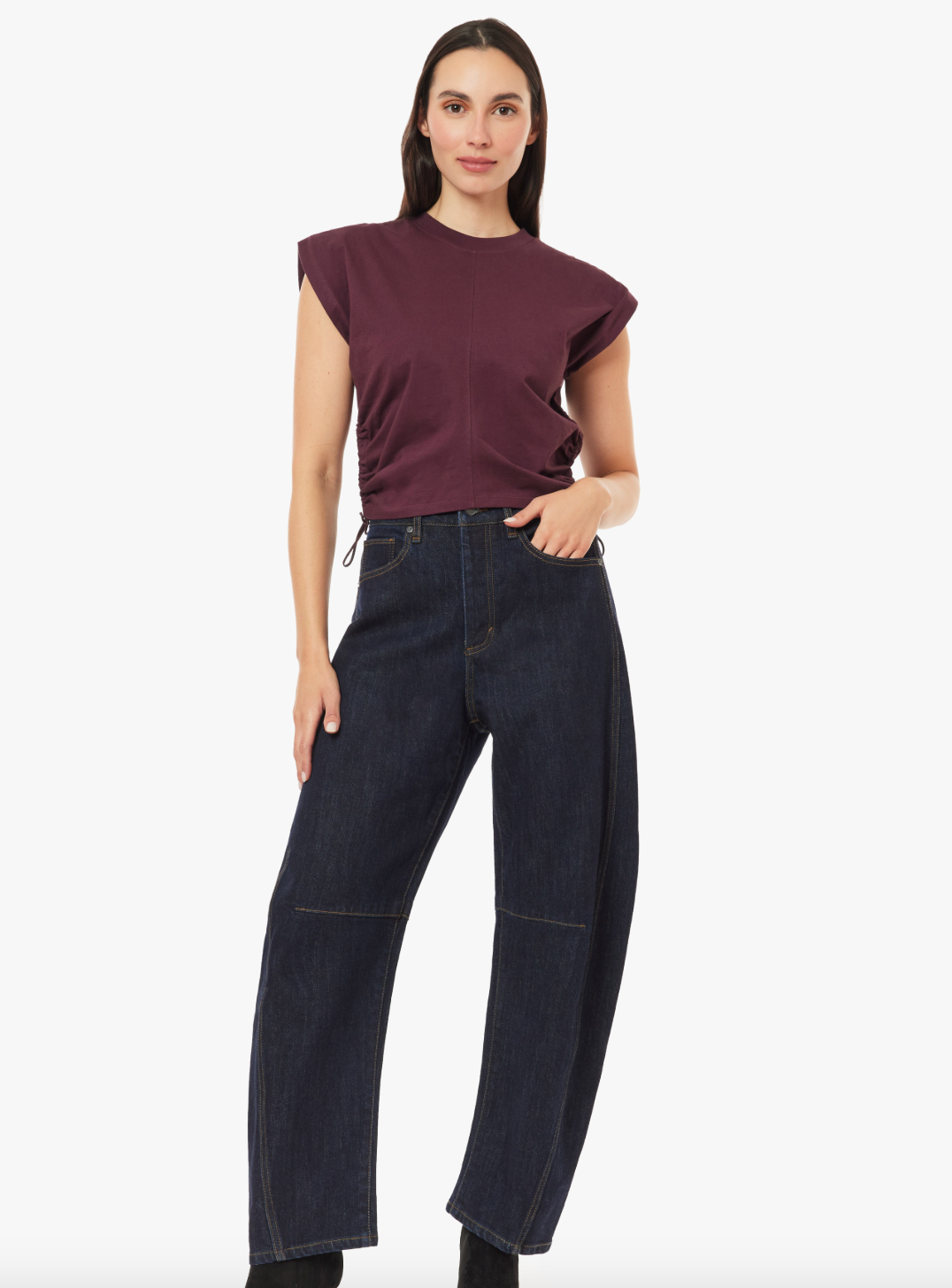 Habitual Harper Cropped Barrel Jeans