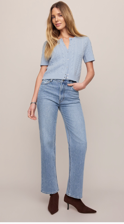 Z Supply Muse High Rise Straight Jean