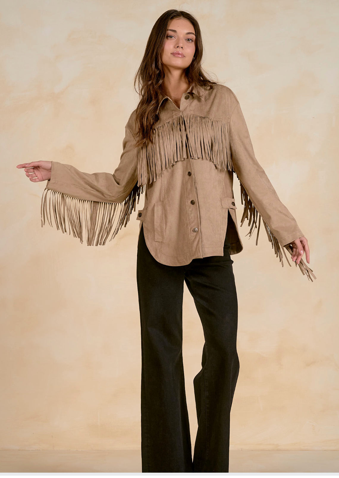 Elan Fringe Jacket