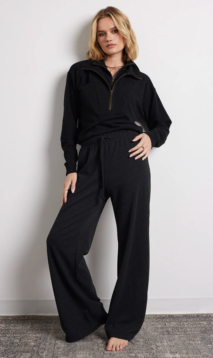 Bobi Wide Leg Lounger Pant