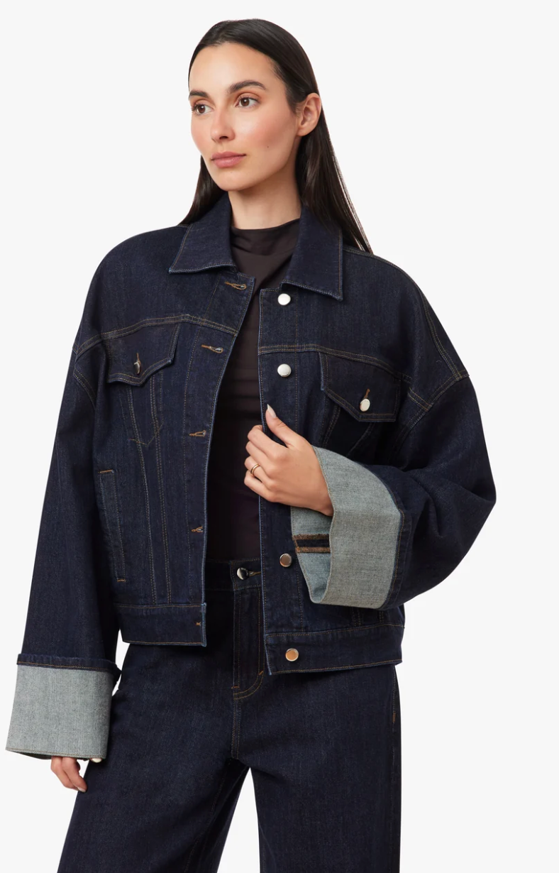Habitual Cuffed Denim Trucker Jacket