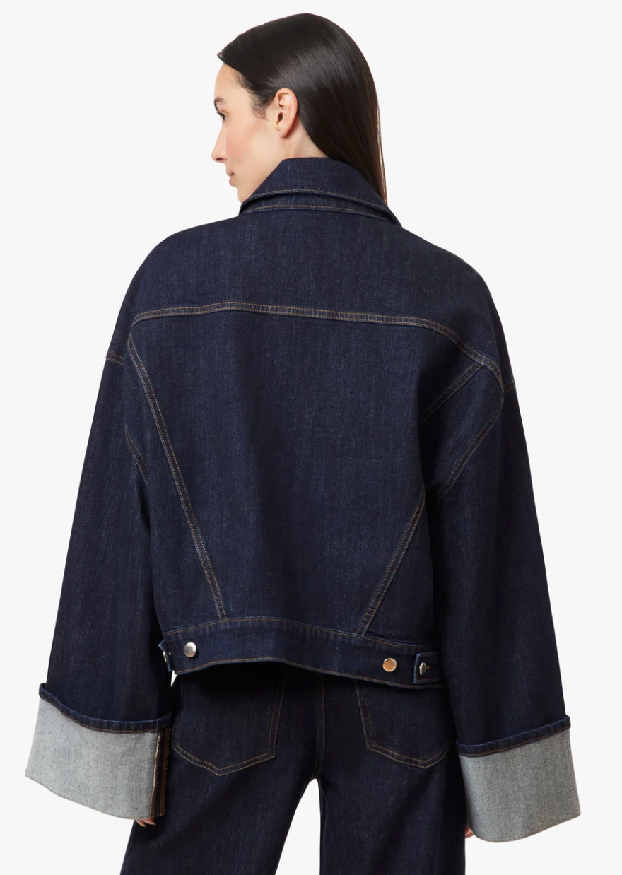 Habitual Cuffed Denim Trucker Jacket