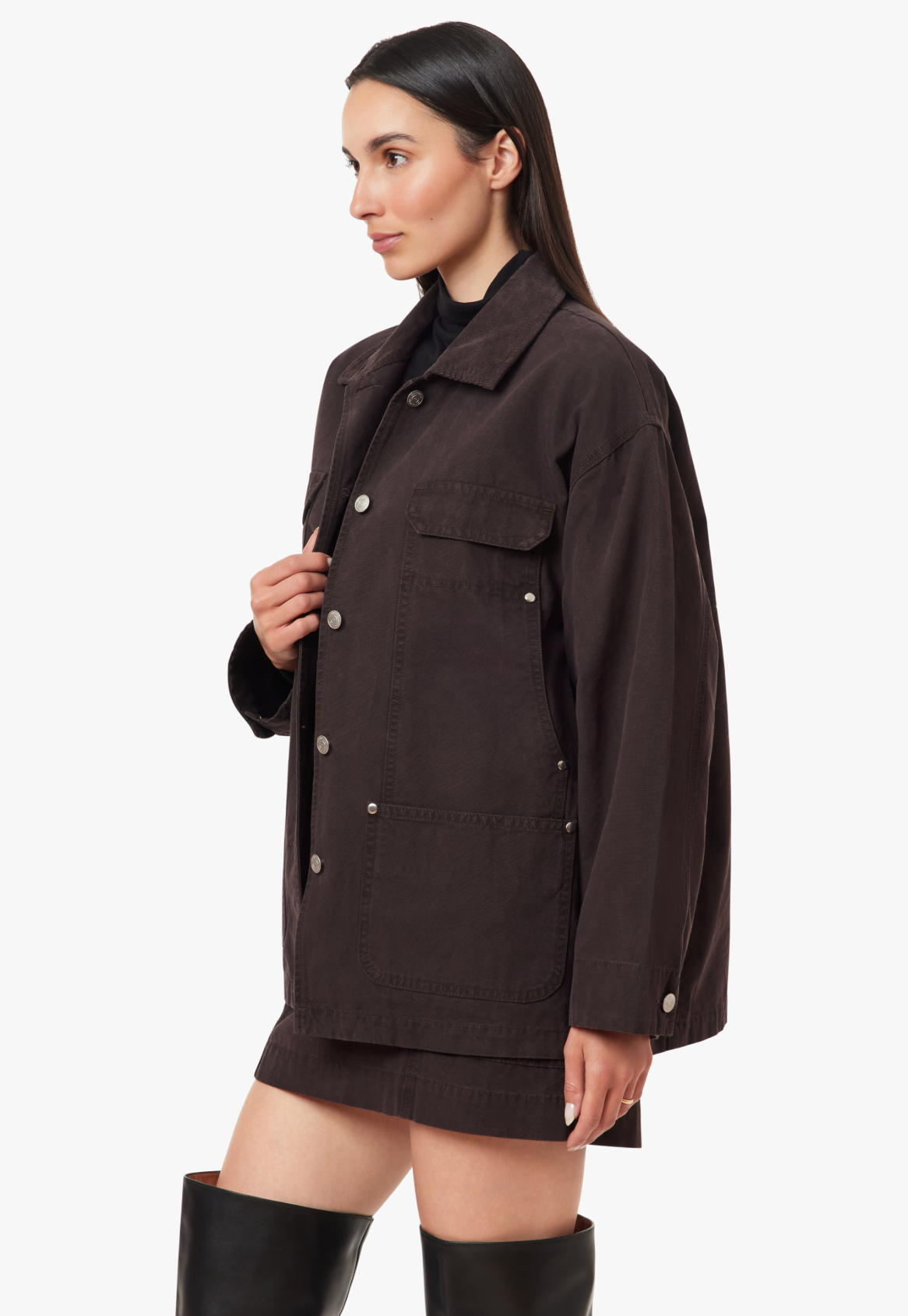 Habitual Oversized Utility Jacket