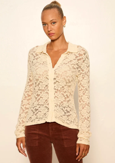 Sanctuary Dreamer Lace Shirt