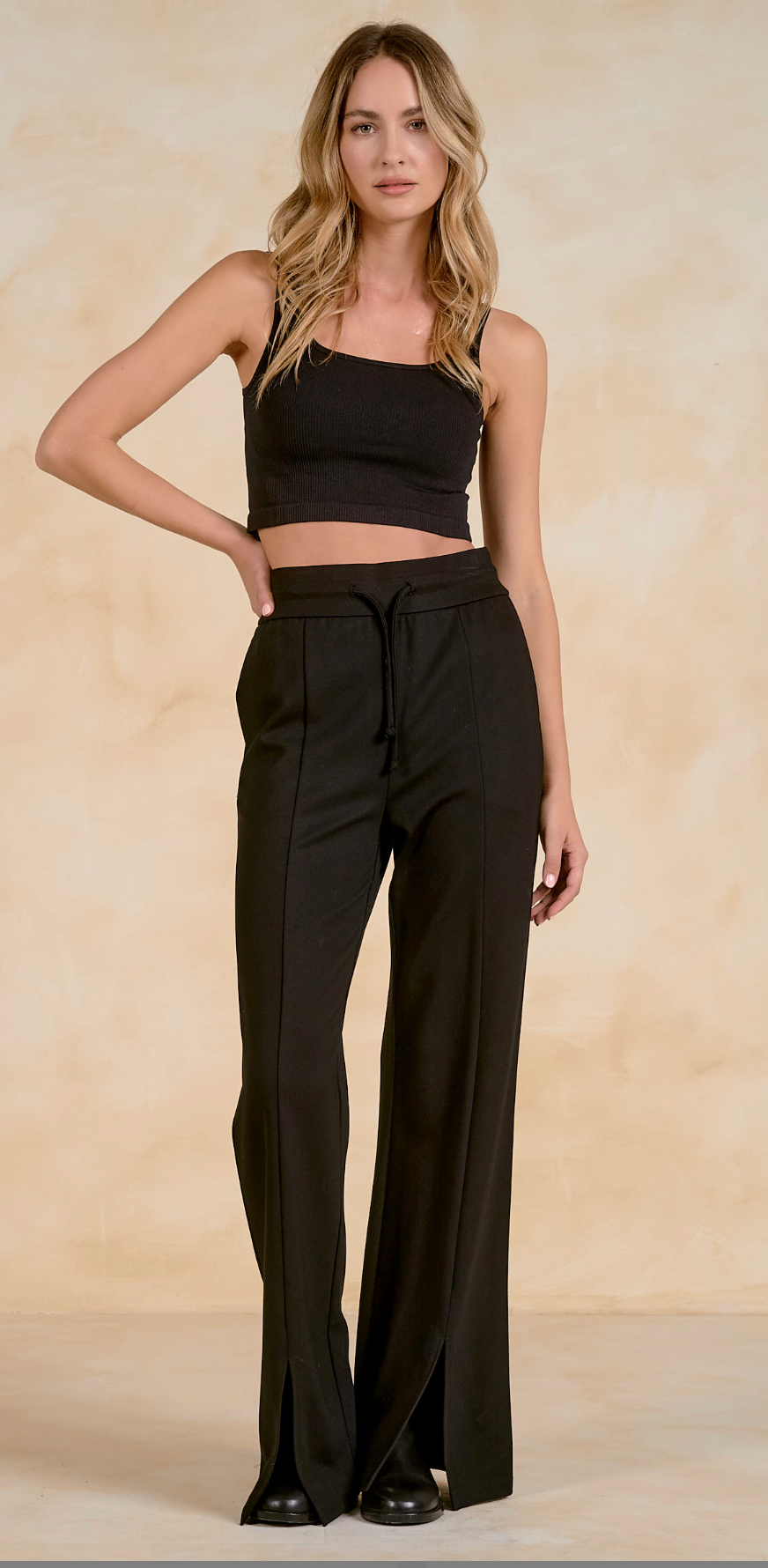 Elan Open Bottom Drawstring Pants