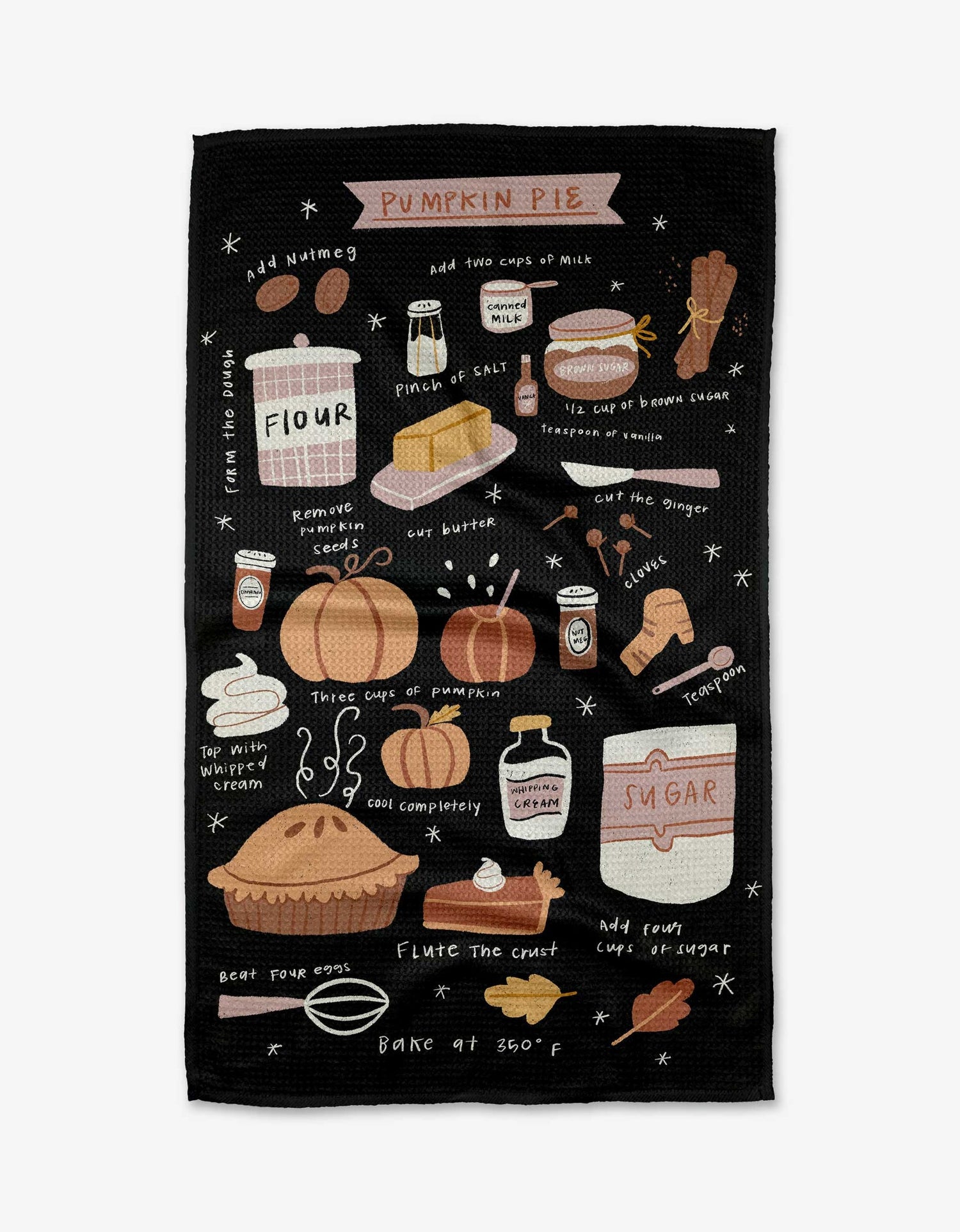 Geometry Tea Towels - Fall