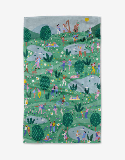 Geometry Tea Towels - Fall