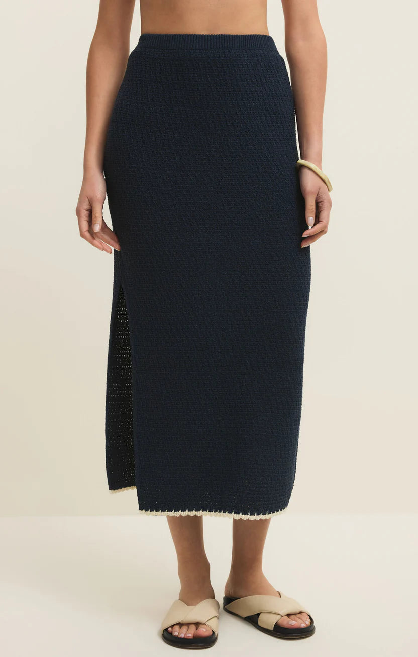 Z Supply Yessenia Whipstitch Skirt