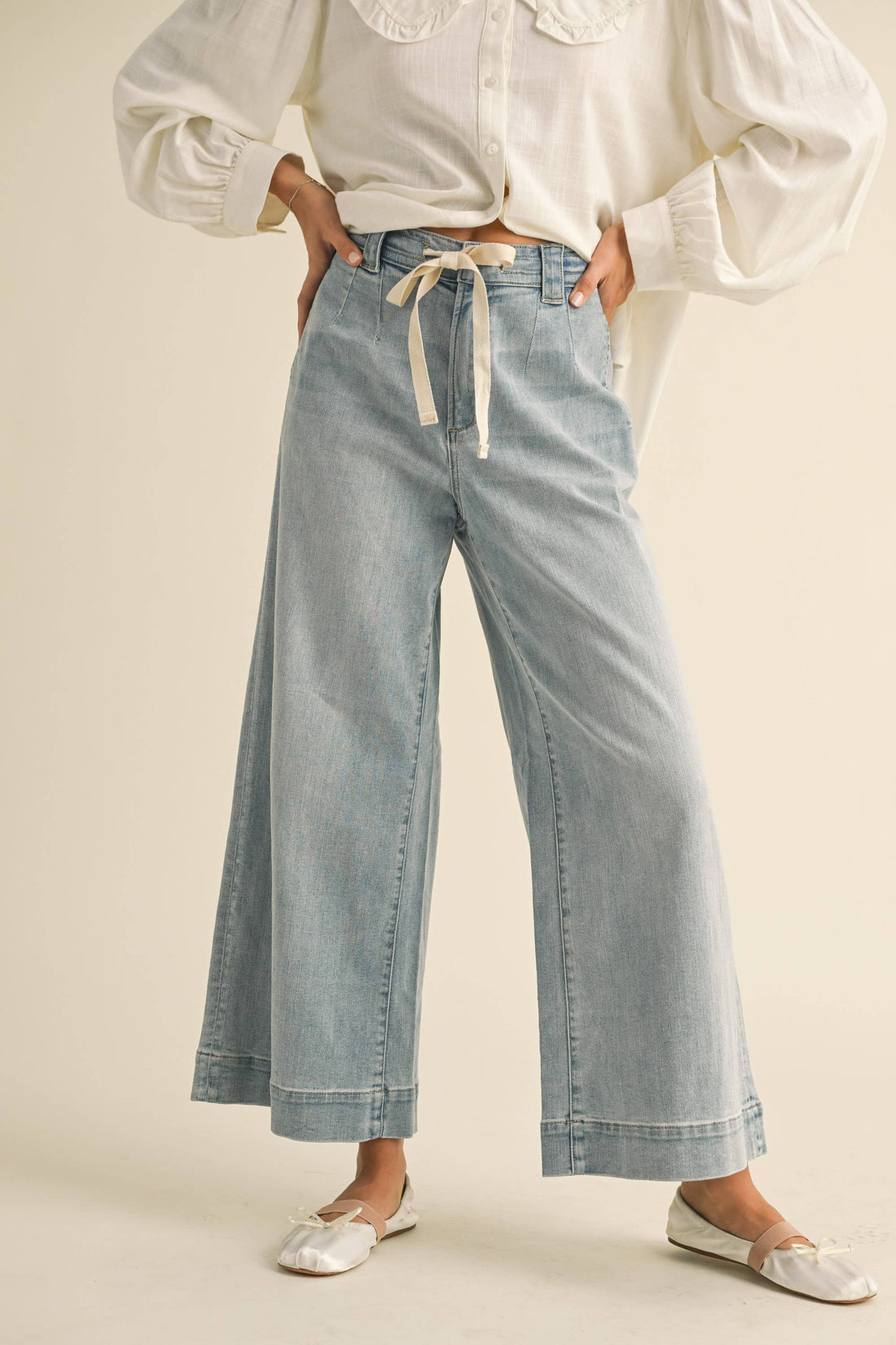 The Morgan Relaxed Denim Pant
