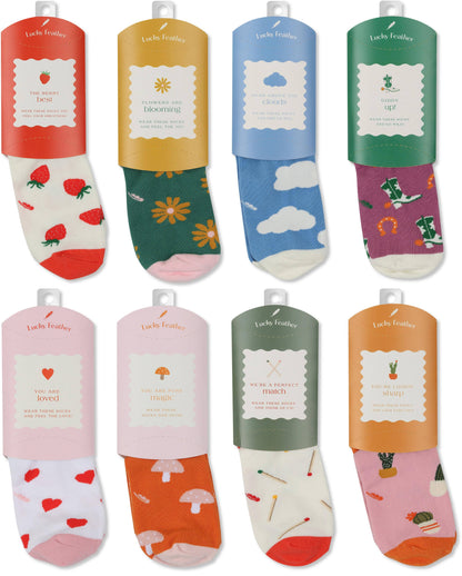 Sockspirations - ASSORTMENT - 4 pc ea 8 style - 32 pc (no di