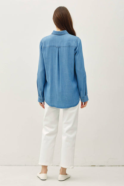The Sage Denim Shirt
