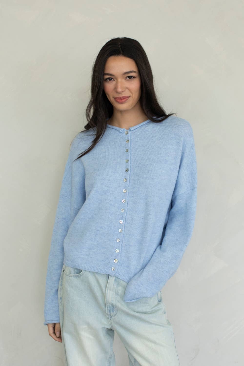 Things Between - Mismatch Buttons Piper Cardigan