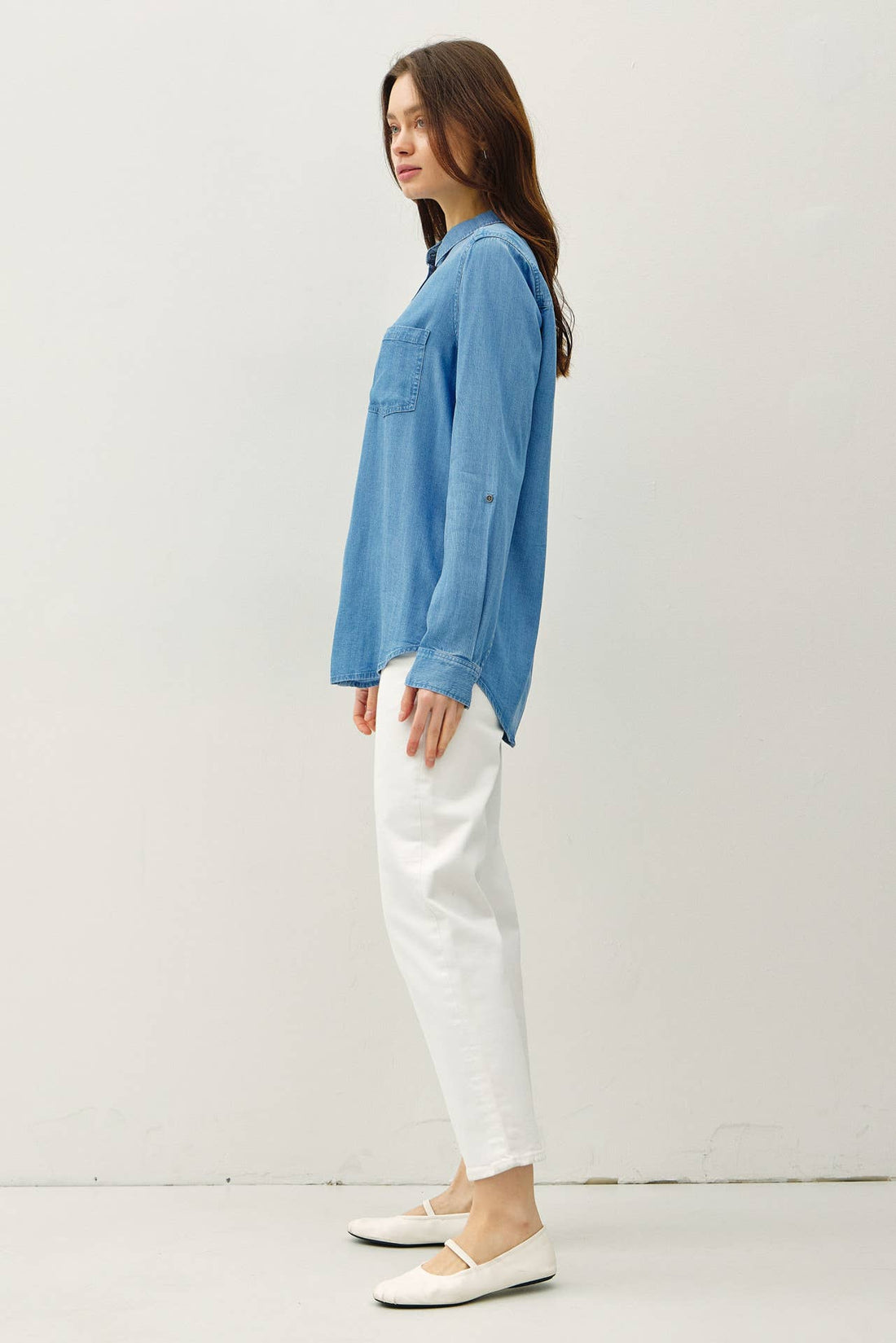The Sage Denim Shirt