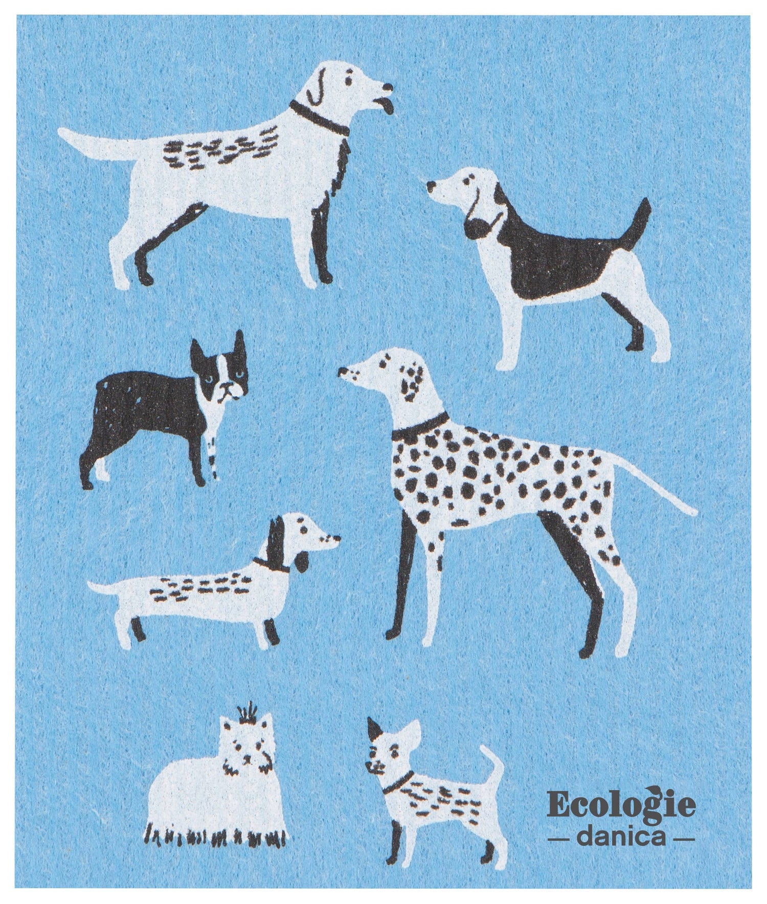 Dog Days Swedish Dishcloth