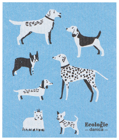 Dog Days Swedish Dishcloth