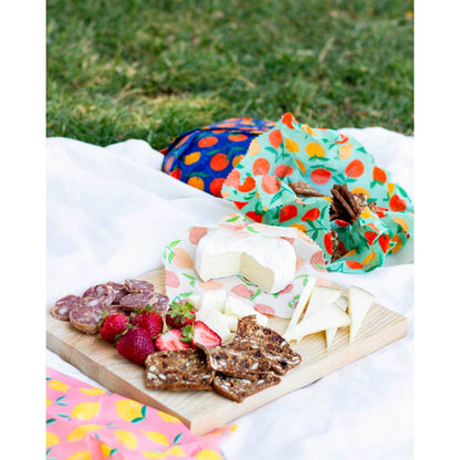 Citrus Beeswax Wrap Set of 3