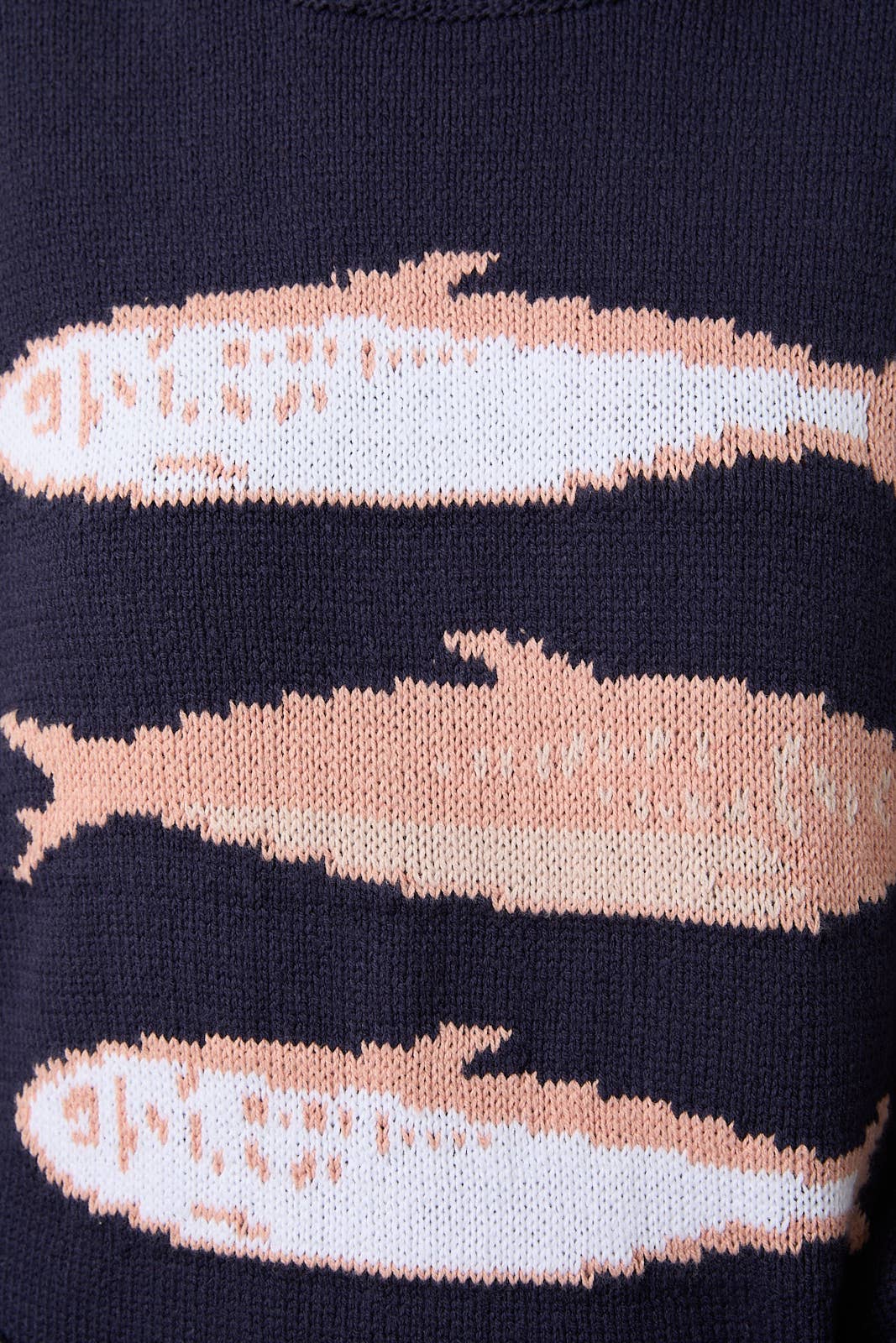 LE LIS - ROUND NECK 3 SARDINES SWEATER TOP