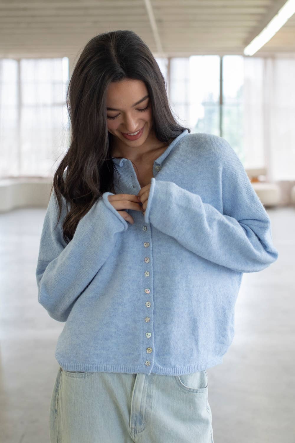 Things Between - Mismatch Buttons Piper Cardigan