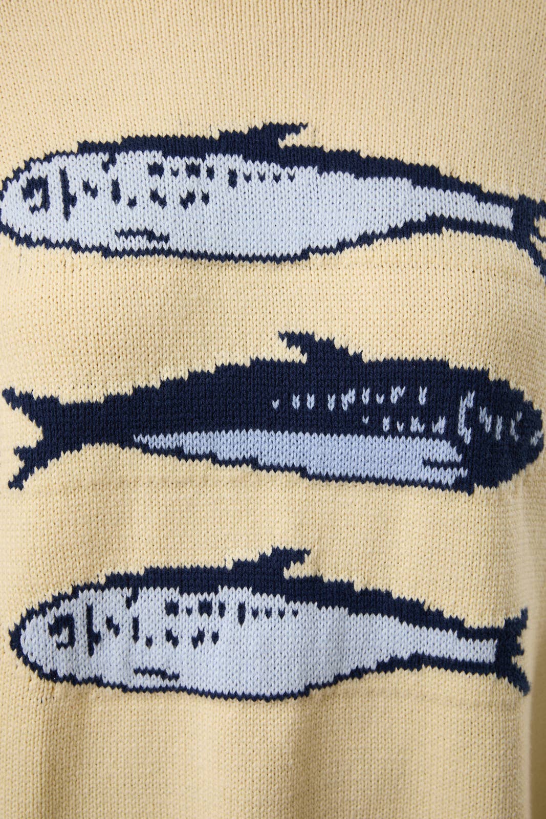 LE LIS - ROUND NECK 3 SARDINES SWEATER TOP