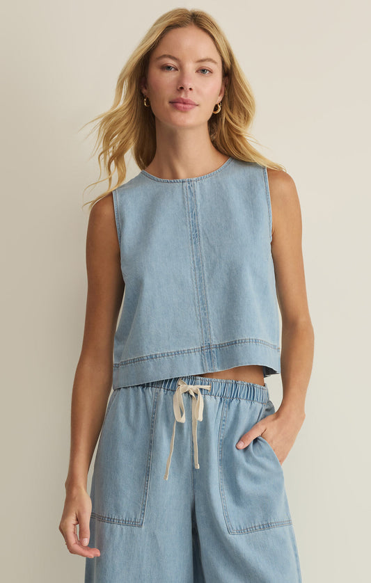 Z Supply Sun Seeker Denim Tank
