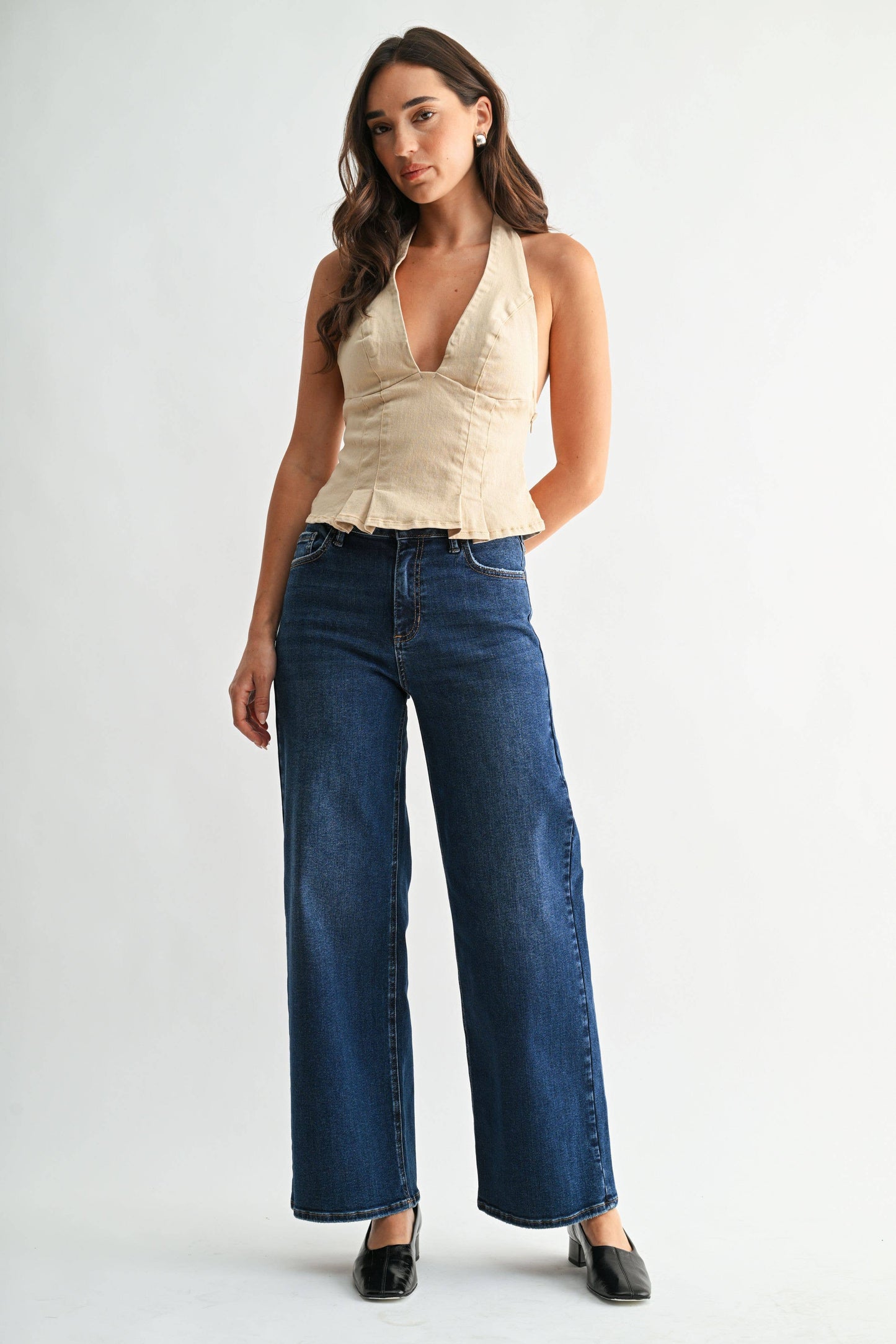 JBD - High Rise Vintage Straight - DARK DENIM