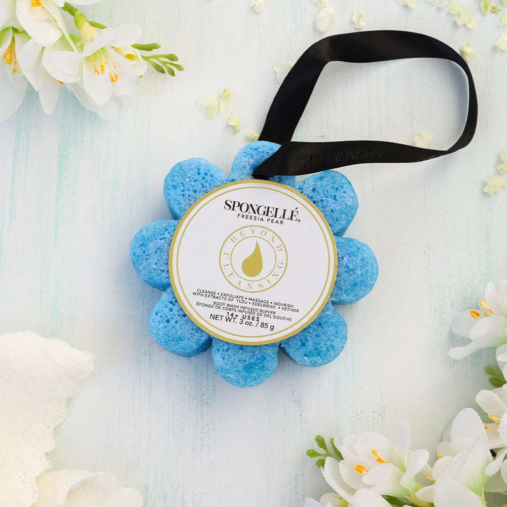 Sprongelle - Body Wash Infused Buffers - Wild Flower Bath Sponge