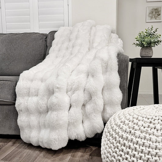Faux Fur Throw