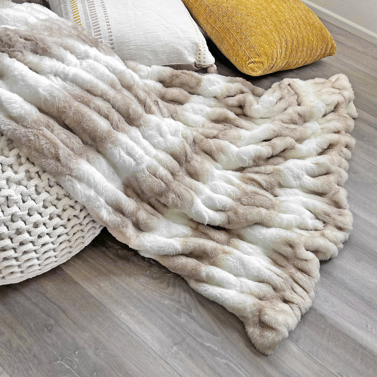 Faux Fur Throw