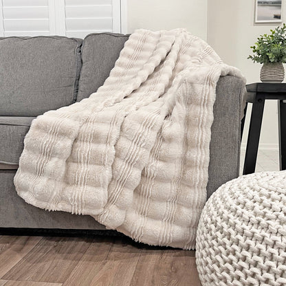 Faux Fur Throw