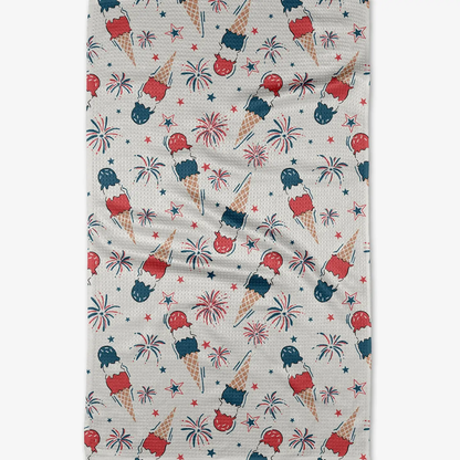 Geometry Tea Towels - Fall