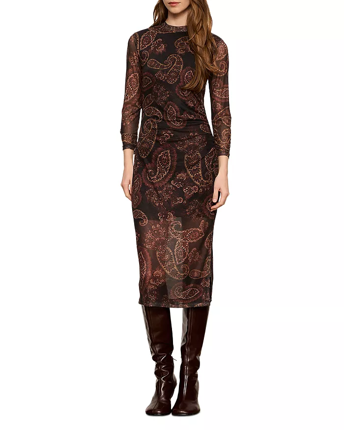 Sanctuary Easy Autumn Mesh Dress