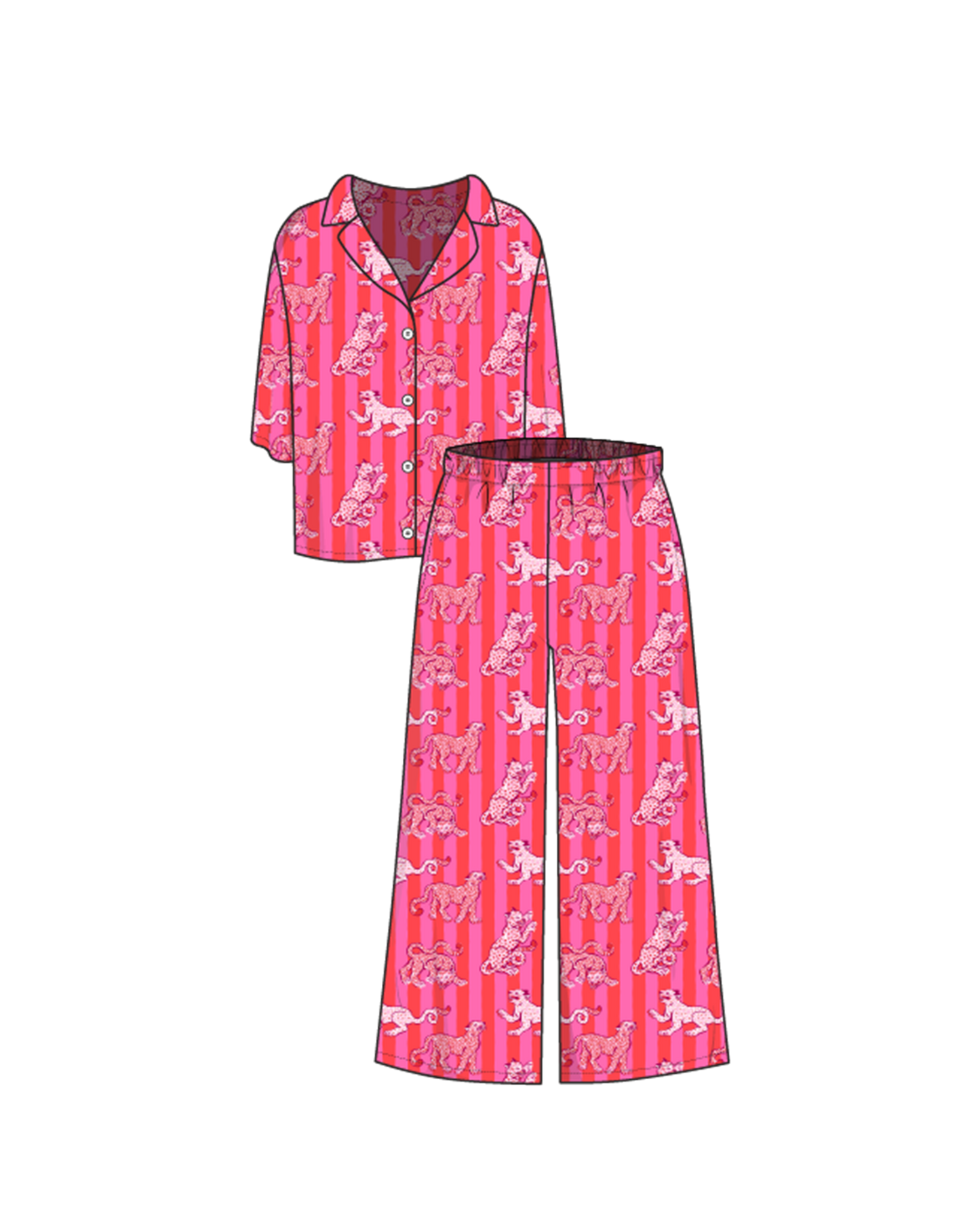 Printfresh Satin Wildest Dreams Set