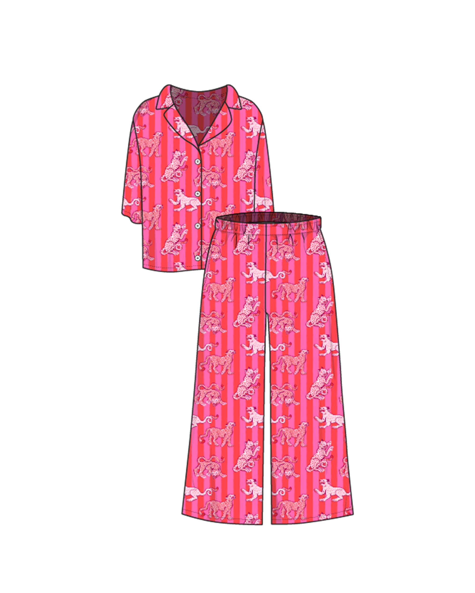 Printfresh Satin Wildest Dreams Set
